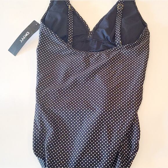 DKNY Polka dot One Piece Swimsuit - Picture 3 of 10